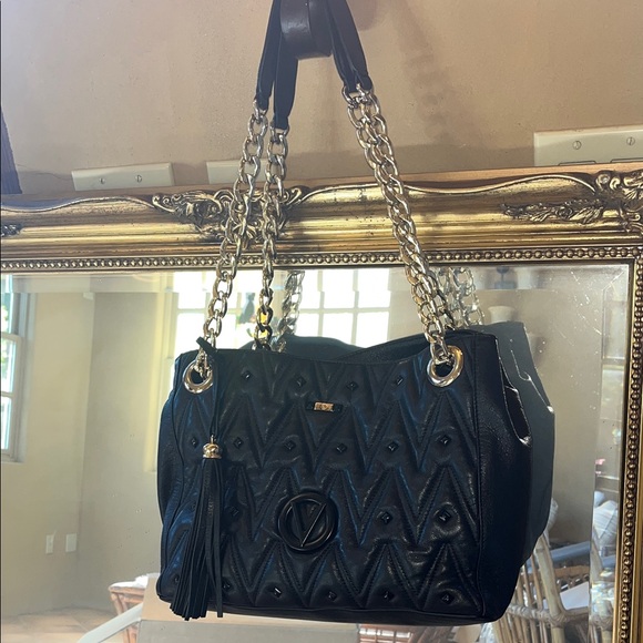 Valentino black leather tote bag - Picture 4 of 16